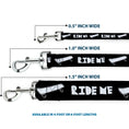 Load image into Gallery viewer, Dog Leash - RIDE ME Skateboard Black/White