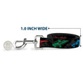 Load image into Gallery viewer, Dog Leash - Roller Skates Black/Gray/Multi Color