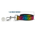 Load image into Gallery viewer, Dog Leash - Zebra Rainbow Ombre