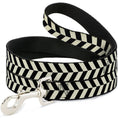 Load image into Gallery viewer, Dog Leash - Rhombus Split White/Black