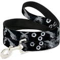 Load image into Gallery viewer, Buckle-Down Dog Leash - Revolvers Black/Gray