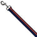 Load image into Gallery viewer, Dog Leash - Racing Stripe Navy/Orange