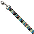 Load image into Gallery viewer, Dog Leash - Polka Dots Stacked Black/Blue/Sage/Brown