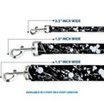Load image into Gallery viewer, Dog Leash - Splatter Black/White