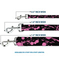 Load image into Gallery viewer, Dog Leash - Splatter Black/Pink