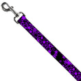 Load image into Gallery viewer, Dog Leash - Stargazer Black/Purple