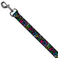 Load image into Gallery viewer, Dog Leash - Sketch Skull/Star/Heart/Checker Black/Multi