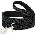 Load image into Gallery viewer, Dog Leash - Skull Yard Black/Gray