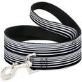 Load image into Gallery viewer, Dog Leash - Stripe Transition Black/White