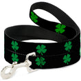 Load image into Gallery viewer, Dog Leash - St. Pat's Black/Green