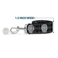 Load image into Gallery viewer, Dog Leash - Skull Candy Black/Gray/White