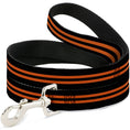 Load image into Gallery viewer, Dog Leash - Stripe Black/Orange