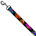 Load image into Gallery viewer, Dog Leash - Sound Effects Black/Multi Color