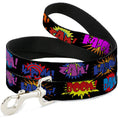 Load image into Gallery viewer, Dog Leash - Sound Effects Black/Multi Color