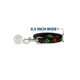 Load image into Gallery viewer, Dog Leash - Sugar Skull w/Roses & Heart
