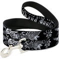 Load image into Gallery viewer, Dog Leash - Truth and Justice Black/White