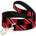 Load image into Gallery viewer, Dog Leash - Trinidad & Tobago Flags/Black Block