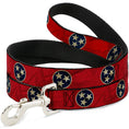 Load image into Gallery viewer, Dog Leash - Tennessee Flag Stars CLOSE-UP Distressed