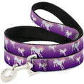 Load image into Gallery viewer, Dog Leash - Unicorn Sparkles Purple/Pink