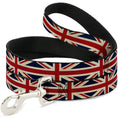 Load image into Gallery viewer, Dog Leash - Vintage United Kingdom Flags