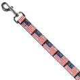 Load image into Gallery viewer, Dog Leash - United States Flags Weathered/Black