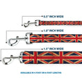 Load image into Gallery viewer, Dog Leash - United Kingdom Flag Continuous Vintage