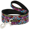 Load image into Gallery viewer, Dog Leash - Vivid Butterfly Garden