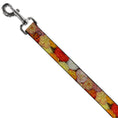 Load image into Gallery viewer, Dog Leash - Vivid Floral Collage2 Yellows/Pinks/Oranges