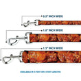 Load image into Gallery viewer, Dog Leash - Vivid Hot Wings Stacked