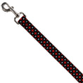 Load image into Gallery viewer, Dog Leash - Vinyl Records 2-Stripe Red/Black/Gray