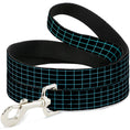 Load image into Gallery viewer, Dog Leash - Wire Grid Black/Blue
