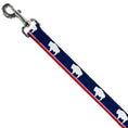 Load image into Gallery viewer, Dog Leash - Wyoming Flags/WYOMING Typography