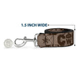 Load image into Gallery viewer, Dog Leash - Western COWBOY Icons Collage Tan/Browns