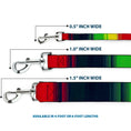 Load image into Gallery viewer, Dog Leash - Zarape4 Vertical Rasta