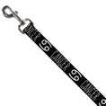 Load image into Gallery viewer, Dog Leash - Zodiac CANCER/Symbol Black/White