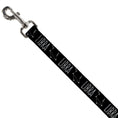 Load image into Gallery viewer, Dog Leash - Zodiac LIBRA/Constellation Black/White