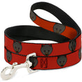 Load image into Gallery viewer, Dog Leash - Brown Bear Repeat Orange