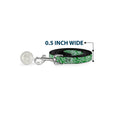Load image into Gallery viewer, Dog Leash - Bandana/Skulls Irish Green/White