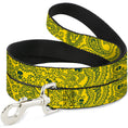 Load image into Gallery viewer, Dog Leash - Bandana/Skulls Gold/Green
