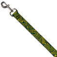 Load image into Gallery viewer, Dog Leash - Bandana/Skulls Green/Gold