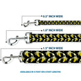 Load image into Gallery viewer, Dog Leash - Banana Peeled w/Sunglasses Black/Yellow