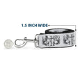 Load image into Gallery viewer, Dog Leash - BD Skulls w/Wings White/Black