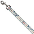 Load image into Gallery viewer, Dog Leash - BD AUTHENTIC SEATBELT BELT White/Blue/Red