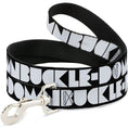 Load image into Gallery viewer, Dog Leash - BUCKLE-DOWN Shapes Black/White
