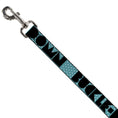 Load image into Gallery viewer, Dog Leash - BUCKLE-DOWN Shapes Dot Turquoise/White/Black