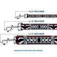 Load image into Gallery viewer, Dog Leash - Corset Lace Up w/Bow Red Plaid/Black
