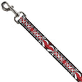 Load image into Gallery viewer, Dog Leash - Corset Lace Up w/Bow Red Plaid/Red