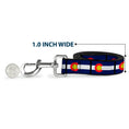 Load image into Gallery viewer, Dog Leash - Colorado Flags