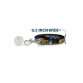 Load image into Gallery viewer, Dog Leash - Cali License Plates Stacked