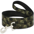 Load image into Gallery viewer, Dog Leash - Camo Olive Skull Yard
